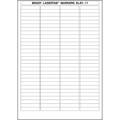 Brady LaserTab Laser Printable